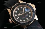 OR Factory ETA2836 Rolex Rose Gold Yachtmaster Replica Watch 116655